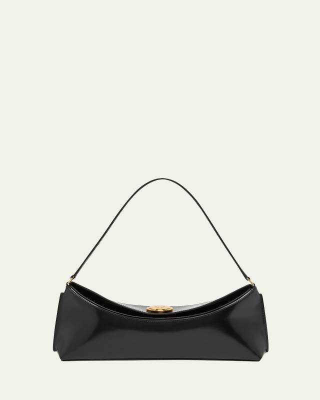 Le Calisso Patent Leather Shoulder Bag